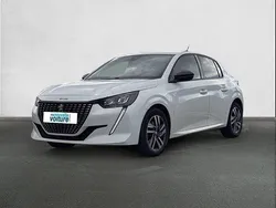 Blanc Utilisé 2022 Peugeot 208 Allure Citadine | 13 490 € (Prix juste)