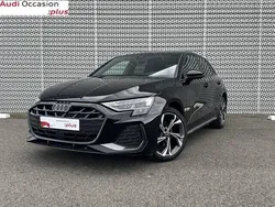 Noir mythic métallisé Utilisé 2025 Audi A3 S-Line | 37 890 € (Prix assez cher)