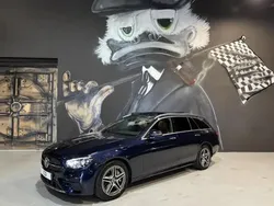 Bleu Utilisé 2021 Mercedes E300 AMG line Break | 38 490 €