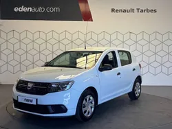 Blanc Utilisé 2020 Dacia Sandero Acces Citadine | 8 691 € (Bon prix)