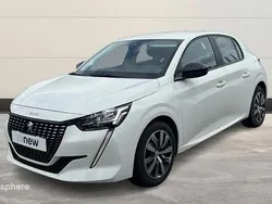 Blanc Utilisé 2023 Peugeot 208 Active Citadine | 14 499 € (Prix juste)