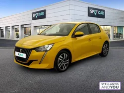 Jaune Utilisé 2020 Peugeot 208 Allure Citadine | 12 290 € (Bon prix)