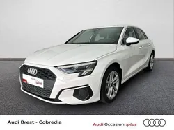 Blanc Utilisé 2022 Audi A3 Business | 25 390 € (Prix juste)