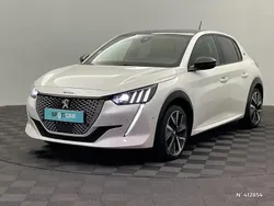 Blanc Utilisé 2021 Peugeot e-208 GT Citadine | 16 980 € (Prix assez cher)