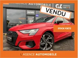 Rouge Utilisé 2023 Audi A3 S-Line Berline | 31 900 € (Prix juste)