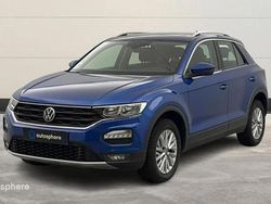 Bleu Utilisé 2021 VW T-Roc LOUNGE SUV | 27 299 € (Prix juste)