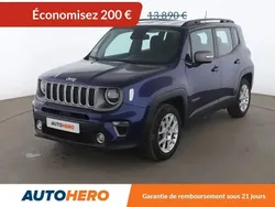 Bleu Utilisé 2019 Jeep Renegade Limited SUV | 12 990 € (Prix juste)