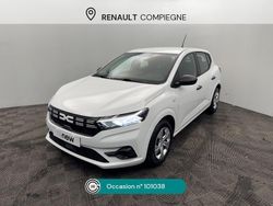 Blanc Utilisé 2024 Dacia Sandero Essentiel Citadine | 12 690 € (Bon prix)
