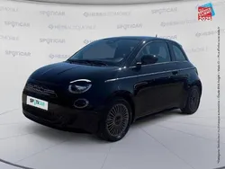 Noir Utilisé 2022 Fiat 500e Citadine | 15 999 € (Prix juste)
