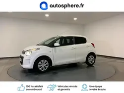 Blanc lipizan (o) Utilisé 2019 Citroën C1 Feel Citadine | 10 299 € (Prix juste)