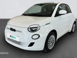 Ice white pastel Utilisé 2024 Fiat 500e Berline | 18 980 € (Prix assez cher)