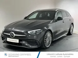 Noir Utilisé 2021 Mercedes C220 AMG line Break | 39 900 € (Prix cher)