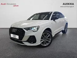 Blanc glacier métallisé Utilisé 2022 Audi Q3 Sportback S-Line SUV | 43 490 € (Prix assez cher)
