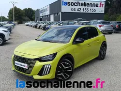 Jaune Utilisé 2024 Peugeot 208 GT Citadine | 17 990 € (Prix juste)