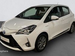 Blanc Utilisé 2018 Toyota Yaris Hybrid Berline | 14 590 € (Prix juste)