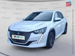 Blanc Utilisé 2021 Peugeot e-208 Style Citadine | 12 999 € (Super prix)