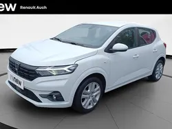 Blanc Utilisé 2021 Dacia Sandero Comfort Citadine | 11 490 € (Prix juste)