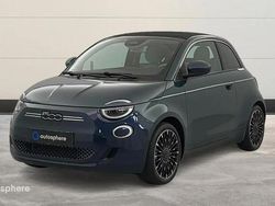 Bleu Utilisé 2023 Fiat 500C Cabriolet | 18 299 € (Prix juste)