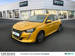 Jaune Utilisé 2021 Peugeot 208 Style Citadine | 10 990 € (Prix juste)
