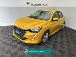 Marron Utilisé 2021 Peugeot 208 Business-Line Citadine | 10 480 € (Bon prix)