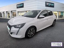 Blanc Utilisé 2020 Peugeot 208 Active Citadine | 13 390 € (Prix juste)