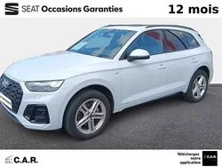 Blanc glacier métallisé Utilisé 2022 Audi Q5 S-Line SUV | 46 900 € (Prix juste)