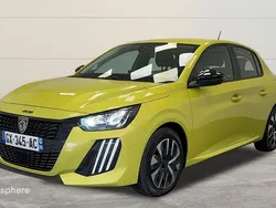 Jaune Nouvelle 2024 Peugeot 208 Active Citadine | 15 999 € (Bon prix)