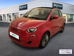 Rouge Utilisé 2021 Fiat 500e Red Cabriolet | 14 189 € (Prix juste)