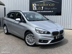 Gris Utilisé 2015 BMW 220 Active Tourer Luxury Line Monospace | 13 990 €