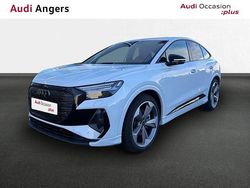 Blanc glacier métallisé Utilisé 2024 Audi Q4 Sportback e-tron Design SUV | 44 950 € (Bon prix)