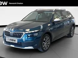 Bleu Utilisé 2021 Skoda Kamiq ScoutLine SUV | 21 900 € (Prix juste)