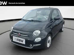 Noir Utilisé 2019 Fiat 500 Lounge Citadine | 11 499 € (Prix juste)