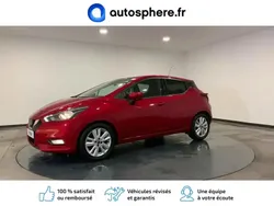 Rouge volcano Utilisé 2021 Nissan Micra N-Connecta Citadine | 13 990 € (Prix juste)