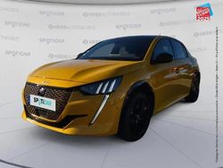 Jaune Utilisé 2021 Peugeot e-208 GT Citadine | 13 999 € (Bon prix)