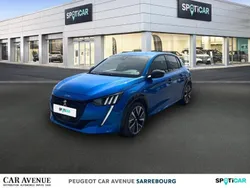 Bleu vertigo (v) Utilisé 2022 Peugeot e-208 GT Citadine | 18 990 € (Prix juste)