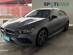 Gris Utilisé 2021 Mercedes CLA250e Shooting Brake AMG line Break | 31 999 € (Prix assez cher)