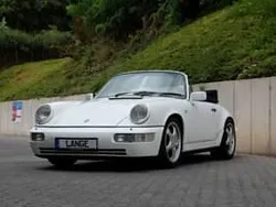 Blanc Utilisé 1991 Porsche 911 Carrera Cabriolet Cabriolet | 67 980 €