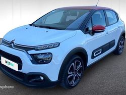 Blanc Utilisé 2022 Citroën C3 PureTech Citadine | 11 980 € (Prix juste)