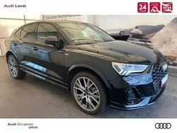 Noir mythe métallisé Utilisé 2024 Audi Q3 Sportback S-Line SUV | 47 890 € (Prix juste)