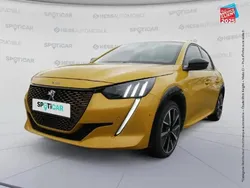 Jaune Utilisé 2021 Peugeot e-208 GT Citadine | 13 499 € (Prix juste)