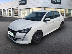 Blanc Utilisé 2021 Peugeot 208 Business-Line Citadine | 12 470 € (Prix juste)
