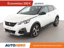 Blanc Utilisé 2016 Peugeot 3008 GT-line SUV | 10 690 € (Prix assez cher)