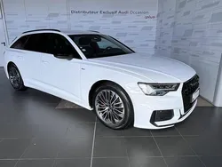 Blanc ibis Utilisé 2021 Audi A6 Competition Break | 39 990 € (Prix assez cher)