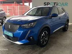 Bleu Utilisé 2021 Peugeot 2008 Allure SUV | 14 999 € (Prix juste)