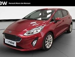 Rouge Utilisé 2017 Ford Fiesta Titanium Citadine | 9 990 € (Prix juste)