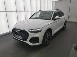 Blanc glacier métallisé Utilisé 2023 Audi Q5 Sportback S-Line SUV | 58 900 € (Prix cher)