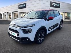 Blanc banquise (o) rouge aden Occasion 2021 Citroën C3 PureTech Citadine | 9 999 € (Prix juste)