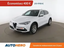 Blanc Utilisé 2018 Alfa Romeo Stelvio Executive SUV | 25 590 € (Prix assez cher)