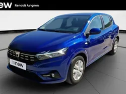 Bleu Utilisé 2022 Dacia Sandero Comfort Citadine | 13 499 € (Prix juste)