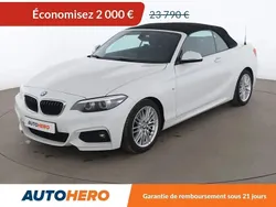 Blanc Utilisé 2018 BMW 218 M Sport Cabriolet | 21 190 € (Super prix)